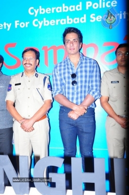 Sonu Sood At Cyberabad Traffic Police Event - 21 of 21