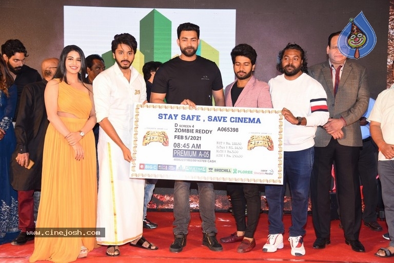 Zombie Reddy Pre Release Event - 15 / 30 photos
