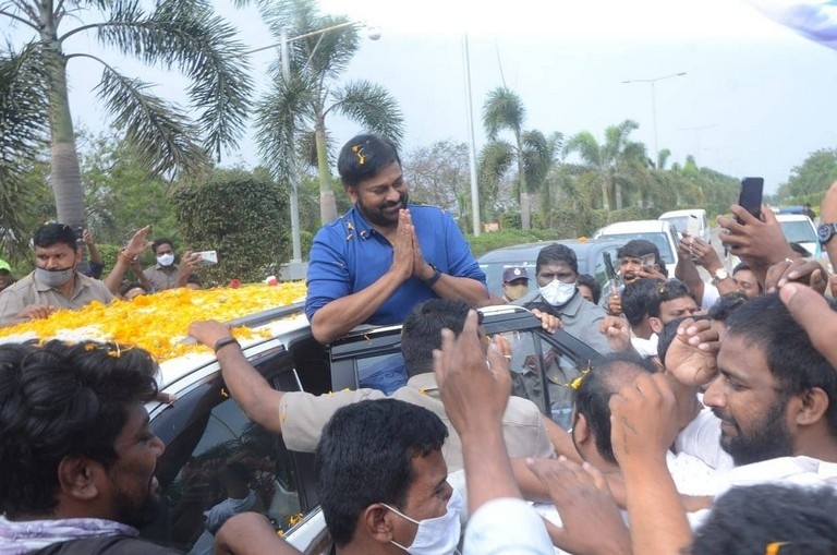 Chiru At RJY Airport - 4 / 5 photos