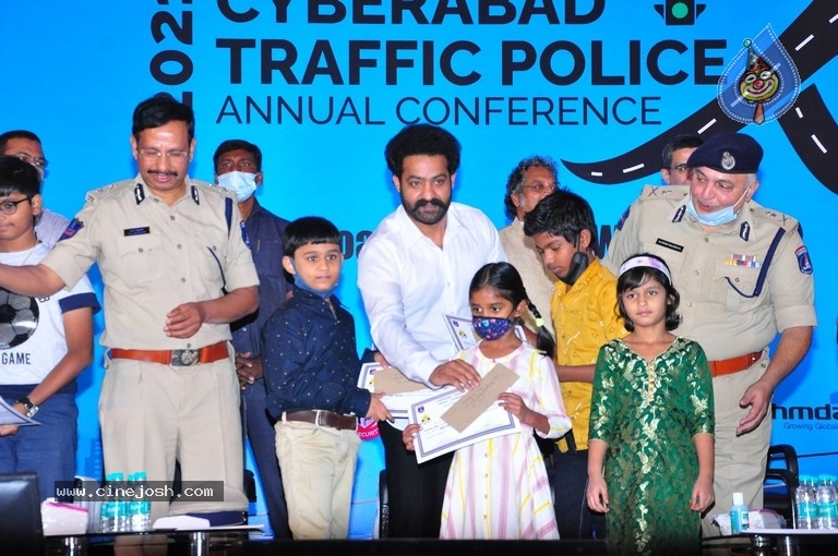 Jr Ntr at Cyberbad Traffic Police Event - 1 / 42 photos