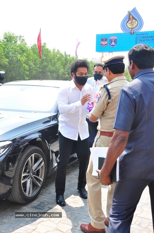 Jr Ntr at Cyberbad Traffic Police Event - 2 / 42 photos