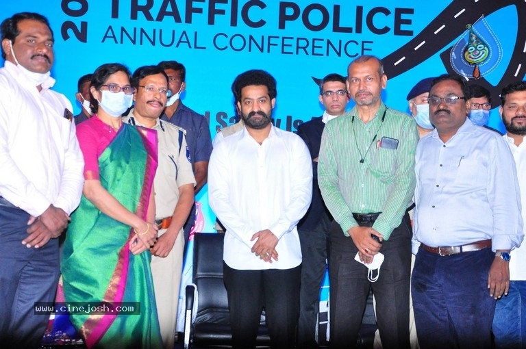 Jr Ntr at Cyberbad Traffic Police Event - 4 / 42 photos