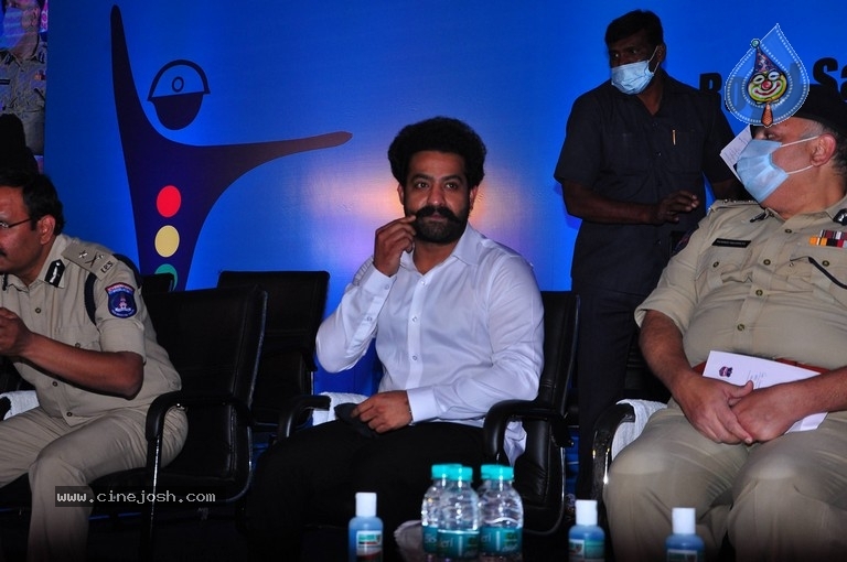 Jr Ntr at Cyberbad Traffic Police Event - 6 / 42 photos