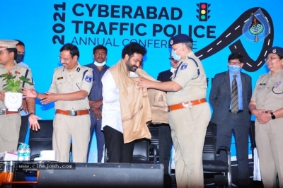 Jr Ntr at Cyberbad Traffic Police Event - 7 of 42