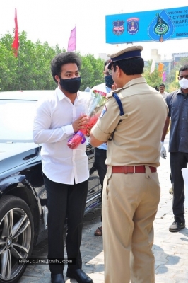 Jr Ntr at Cyberbad Traffic Police Event - 27 of 42
