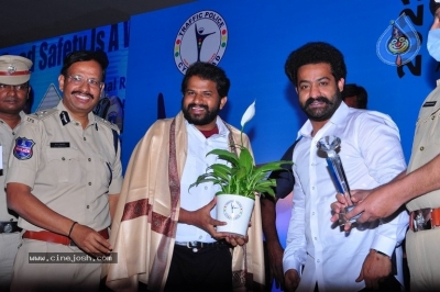 Jr Ntr at Cyberbad Traffic Police Event - 31 of 42