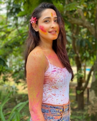 Pragya Jaiswal Holi Celebrations - 2 of 4