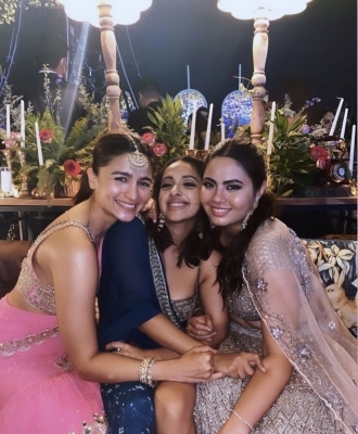 Alia Bhatt at her Friends Wedding - 1 of 3