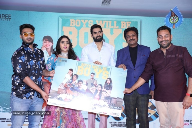Boys Movie First Look Launch - 7 / 18 photos