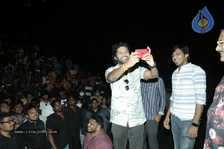Jathi Ratnalu Team visits Hyderabad Theaters - 30 / 35 photos