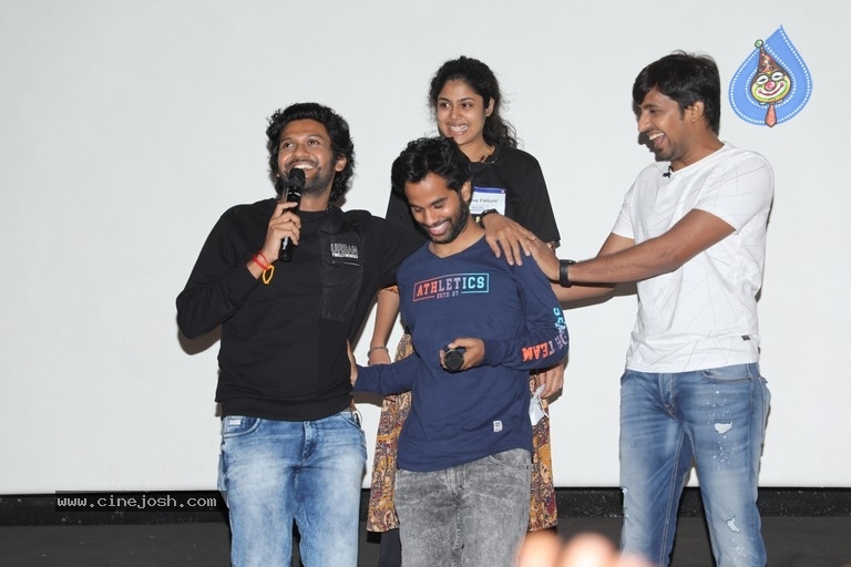 Jathi Ratnalu Team visits Mallikarjuna Theatre - 16 / 21 photos
