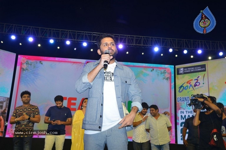 Rang De Movie Grand Release Event - 21 / 63 photos