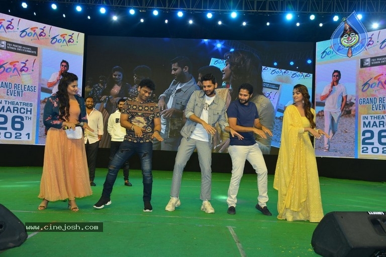 Rang De Movie Grand Release Event - 54 / 63 photos