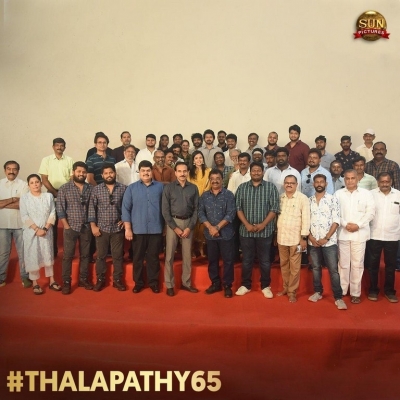 Thalapathy Vijay 65 Movie Launch - 3 of 8