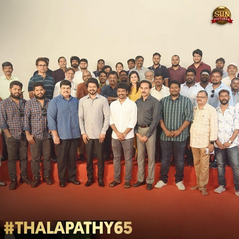 Thalapathy Vijay 65 Movie Launch - 6 / 8 photos