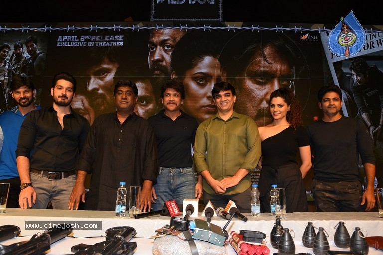 Wild Dog Movie Press Meet - 39 / 55 photos