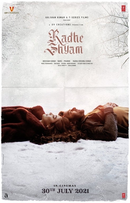 Radhe Shyam Movie Posters - 1 / 2 photos