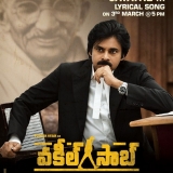 Vakeel Saab Song Posters