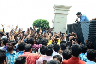 Ram Charan Interacting With Fans - 5 of 5