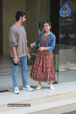 Rashmika Snapped at Khar - 3 of 17