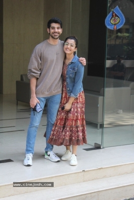 Rashmika Snapped at Khar - 4 of 17