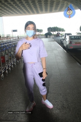 Rashmika Spotted at Airport - 6 of 18