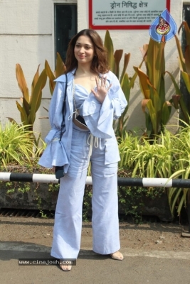 Tamanna Bhatia Spotted At Kalina Airport - 1 of 19