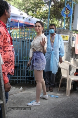 Tamanna Bhatia spotted in Bandra - 2 of 3