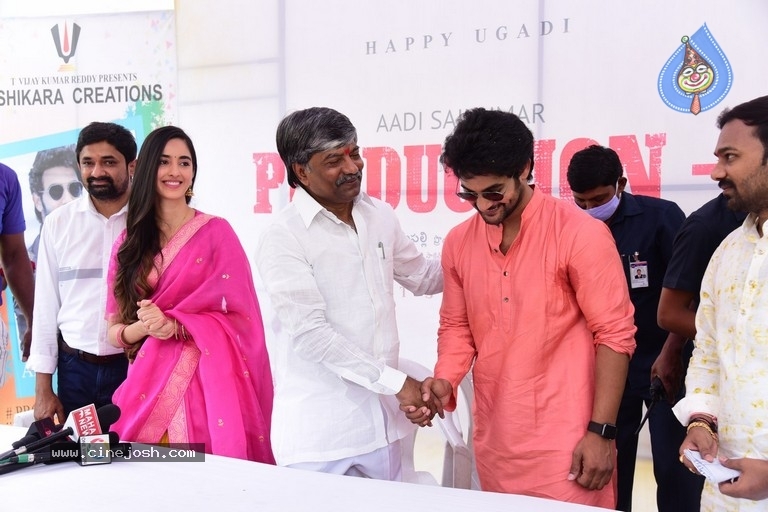 Aadi Sai Kumar New Movie Launch - 33 / 42 photos