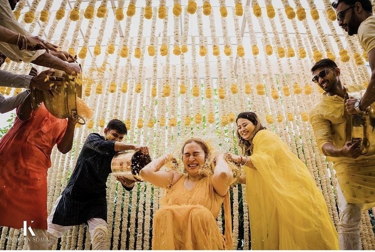 Gutta Jwala - Vishnu VIshal Wedding Celebrtions - 1 / 8 photos