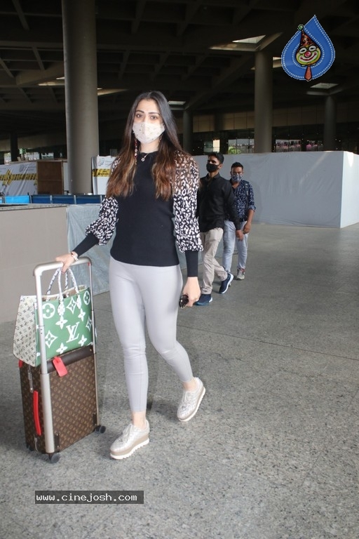 Lakshmi Rai Spotted At Airport - 6 / 19 photos