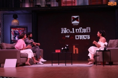 Manchu Lakshmi and Rakul at N0 1 Yaari Show - 4 of 4