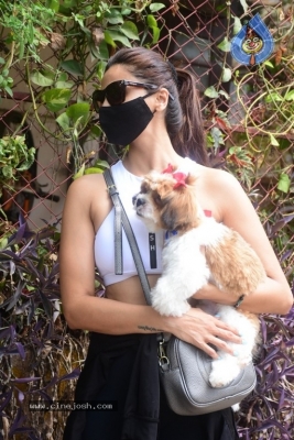 Daisy Shah Spotted At Pet Clinic  - 9 of 17