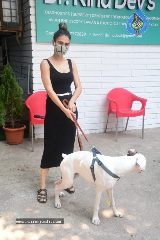 Fatima Sana Shaikh Spotted At Pet Clinic - 5 / 20 photos