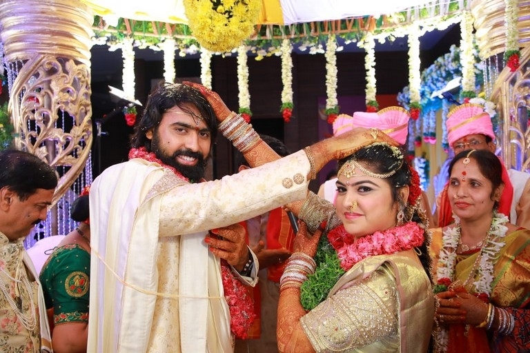 Actor Ashish Gandhi-Nikitha Wedding Photos - 3 / 18 photos