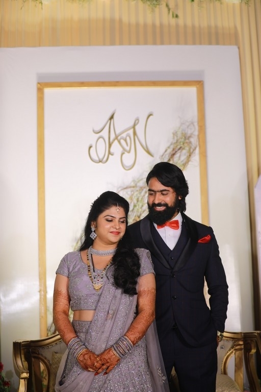 Actor Ashish Gandhi-Nikitha Wedding Photos - 7 / 18 photos