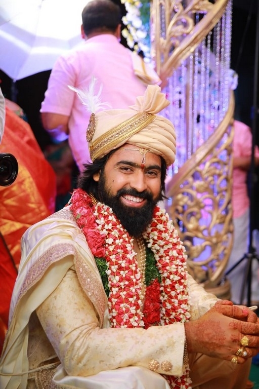 Actor Ashish Gandhi-Nikitha Wedding Photos - 9 / 18 photos