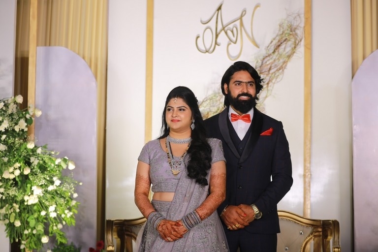 Actor Ashish Gandhi-Nikitha Wedding Photos - 12 / 18 photos