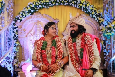 Actor Ashish Gandhi-Nikitha Wedding Photos - 6 of 18