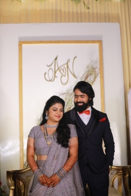 Actor Ashish Gandhi-Nikitha Wedding Photos - 7 of 18