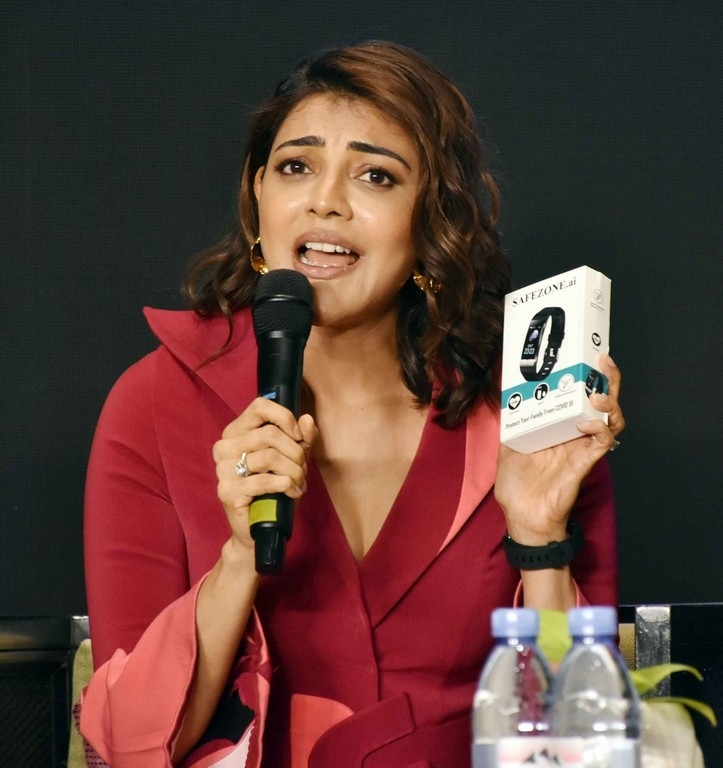 Kajal Launches SafeZone Watches - 9 / 18 photos