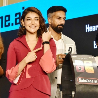 Kajal Launches SafeZone Watches - 6 of 18