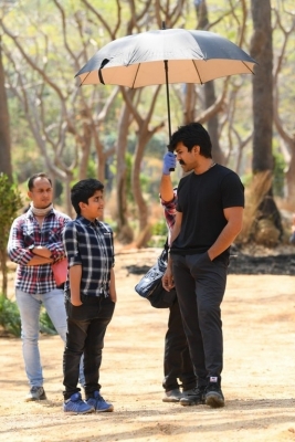 Ram Charan at RRR Sets - 4 of 4