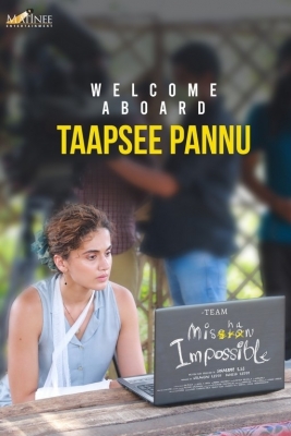 Taapsee Joins Mishan Impossible - 1 of 2