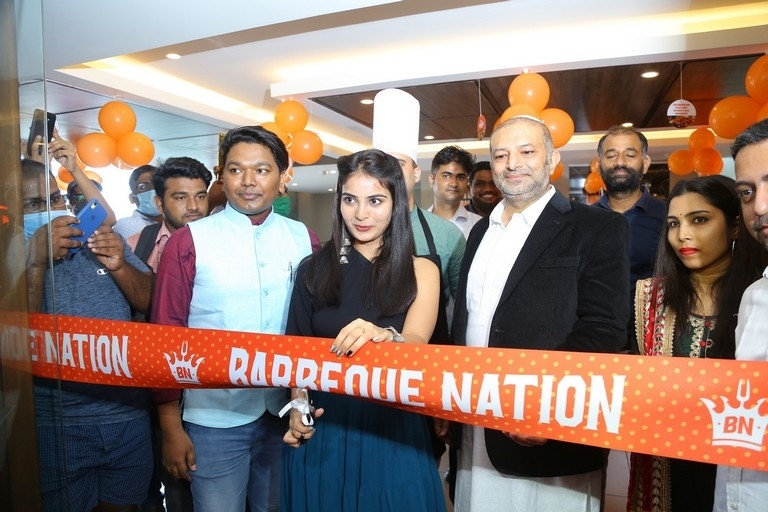 Ananya Nagalla Launches Barbeque Nation - 11 / 20 photos