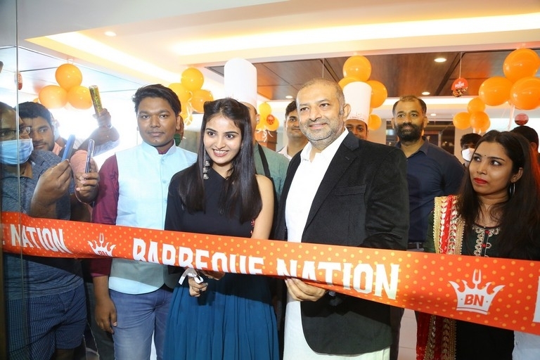 Ananya Nagalla Launches Barbeque Nation - 13 / 20 photos