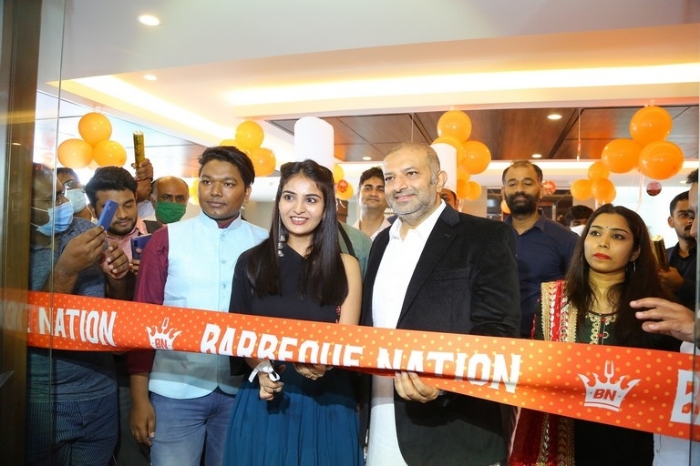 Ananya Nagalla Launches Barbeque Nation - 15 / 20 photos