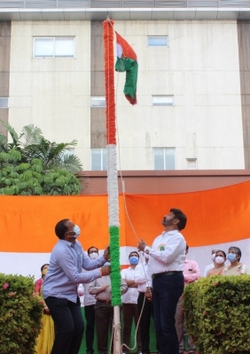 Balakrishna Flag Hoisting At Basavatarakam Hospital - 4 of 4
