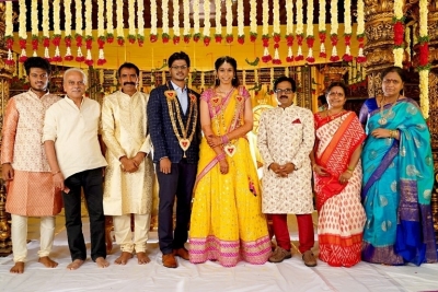 Celebrities at Sai Lakshmi - Bhanu Rajiv Wedding Photos - 1 of 10