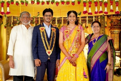 Celebrities at Sai Lakshmi - Bhanu Rajiv Wedding Photos - 6 of 10